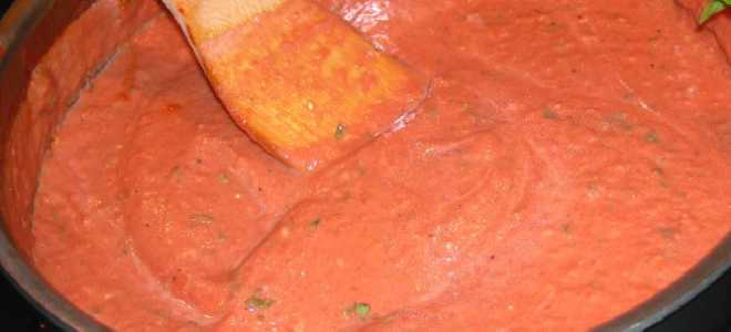 Пошаговый рецепт томатно-сметанного соуса (Tomato Cream Sauce)