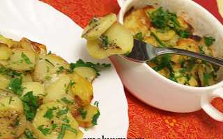 Рецепт запеченного в духовке картофеля Анна