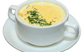Крем-суп из сыра