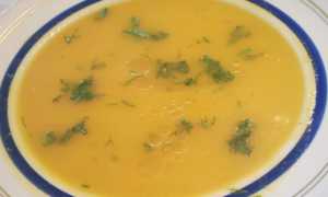 Тыквенный суп-пюре для похудения