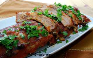 Как приготовить вкусные свиные ребрышки в маринаде из кефира