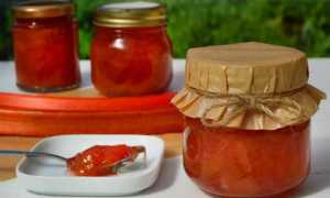 Как сварить варенье из ревеня на зиму (Rhubarb Jam)