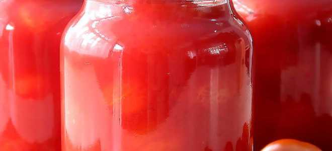 Вкусные заготовки на зиму: консервированные помидоры в собственном соку