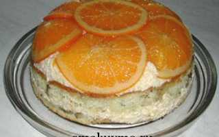 Апельсиновый торт Солнышко